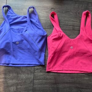 LULULEMON align tanks set size 2